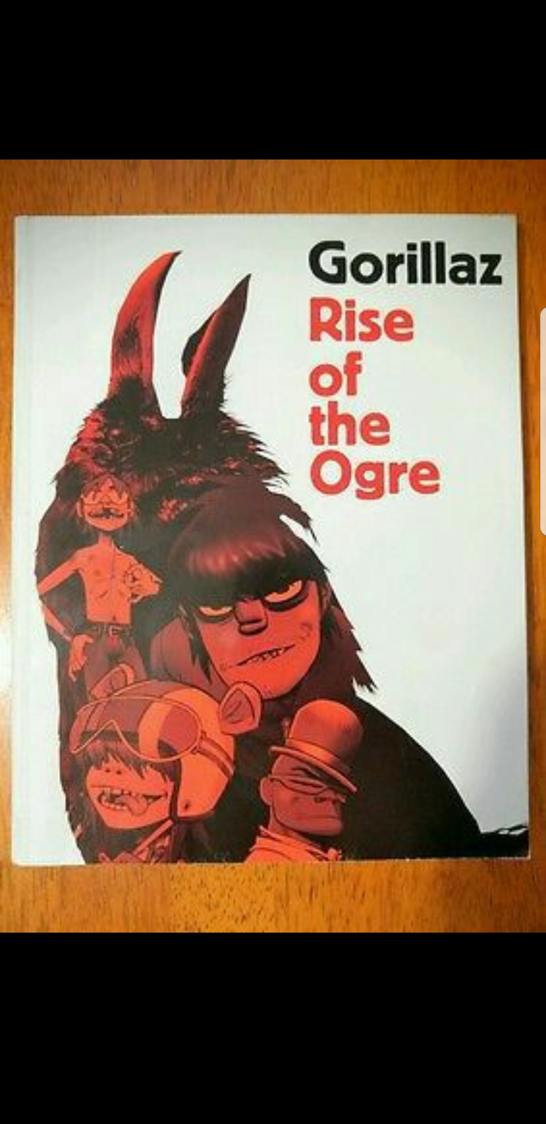 Gorillaz Rise of the Ogre Book