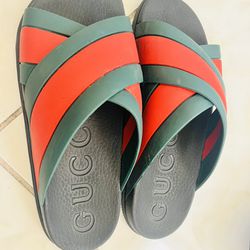 Gucci Web Slides Sandals