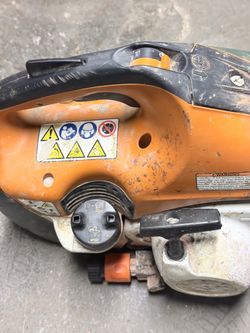 Concrete saw used