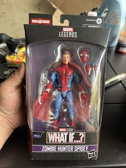 Marvels Legends Zombie Hunter Spidey