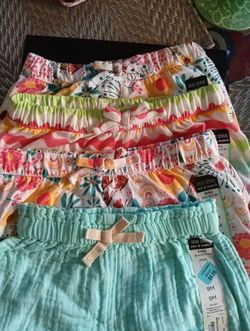 Okkie Dokie girls toddler shorts 9m 18m