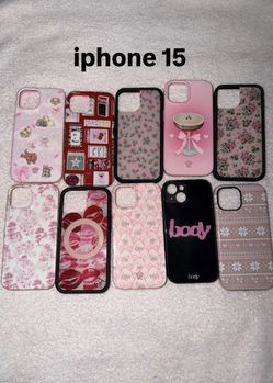 iphone 15 cases $10/15 each