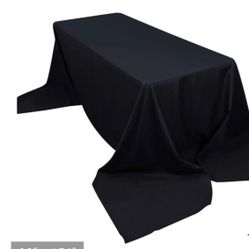 Black Tablecloths 