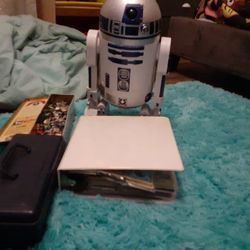 Vintage Rtd2 Figure Binder With  Cards And Led Men