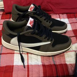 Jordan 1 Travis Scott Mocha Size 10