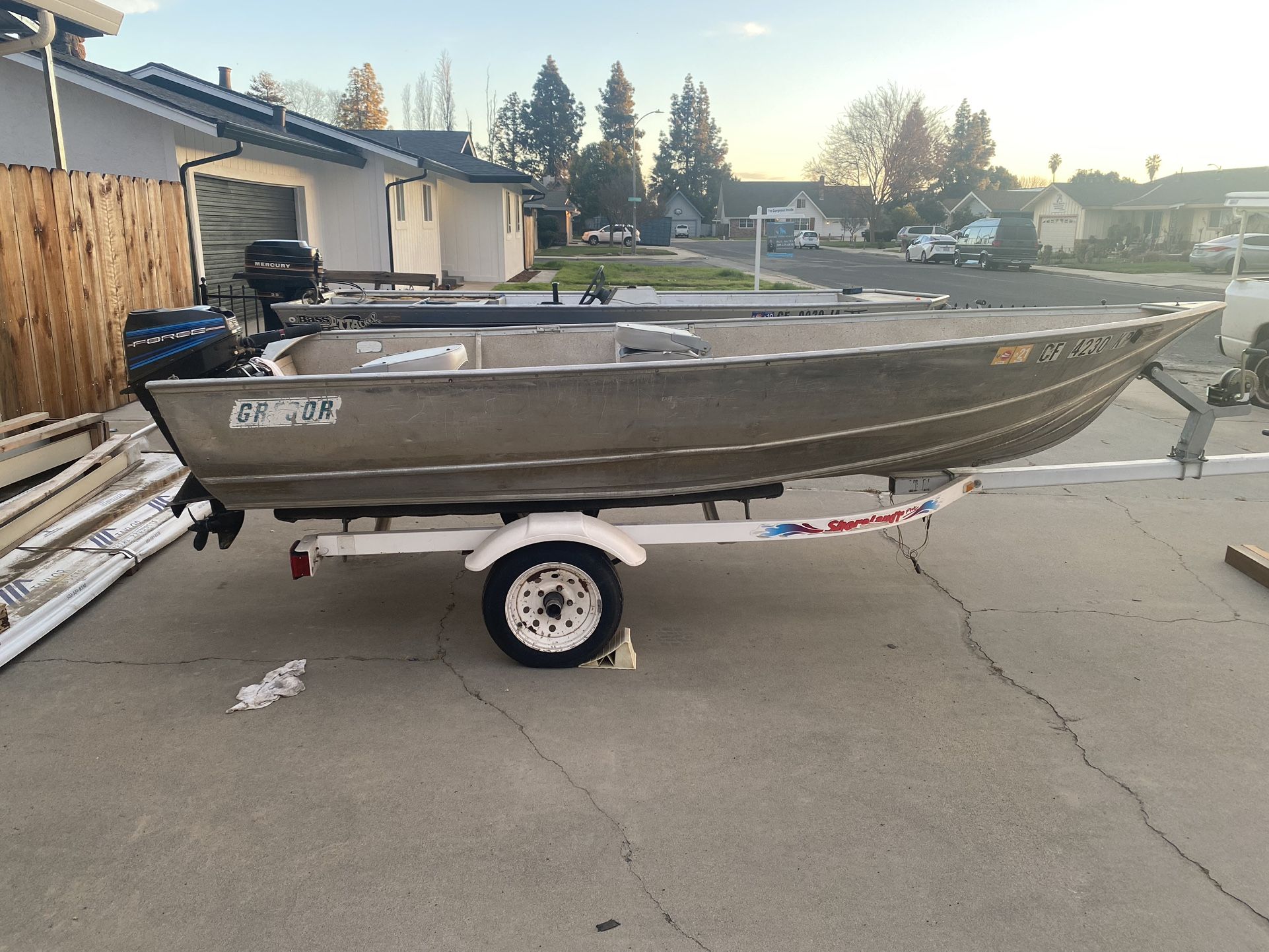 12ft Gregor Aluminum Boat 