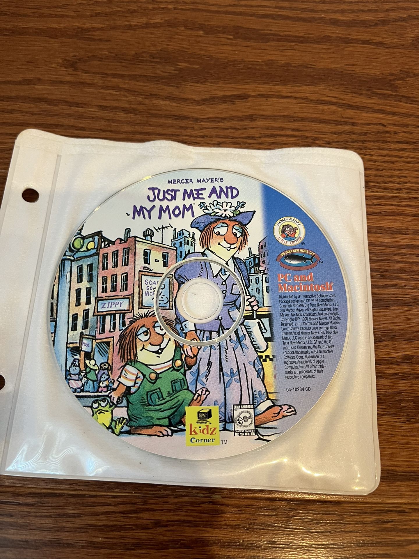 Mercer Mayer’s, Just Me And My Mom, PC, CD – ROM 1996,