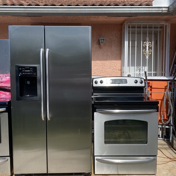 Refrigerator And Stove GE for Sale in Hollywood, FL OfferUp