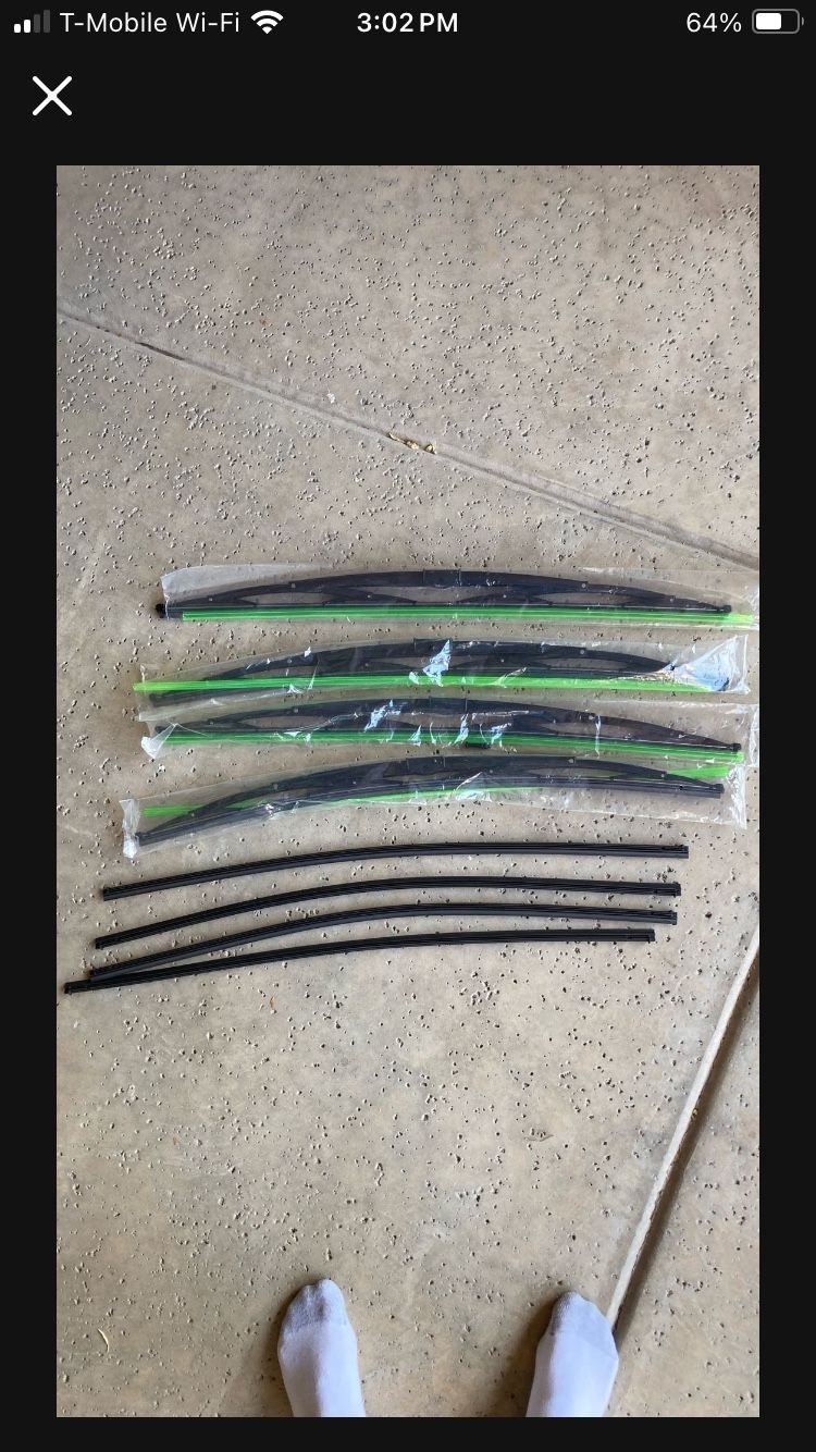 (4) 32” Wiper Blades For Motorhomes And RVs