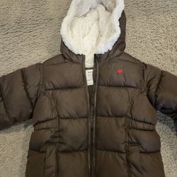 Toddler Winter Jacket,  Size 5t