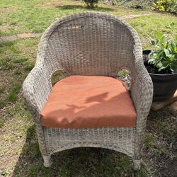 Pier One Wicker Chair