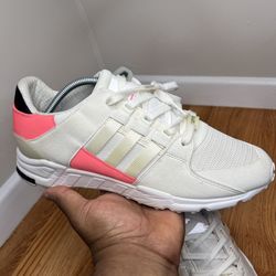 Adidas EQT Support RF White Turbo Running Sneakers Mens Size 9.5