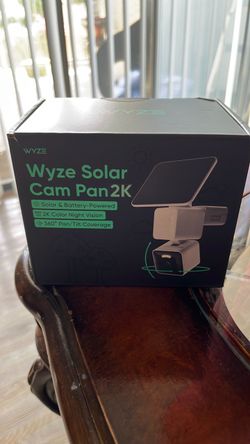 Wyze Solar Cam Pan 2K Security Camera