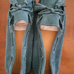 Coach Suede Moccasin
