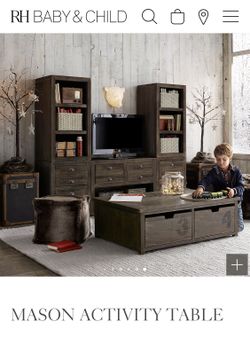 Restoration Hardware Baby and Child Mason Activity Table for Sale in San Juan Capistrano CA OfferUp