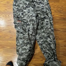 Grundens Camouflage Rain Pants