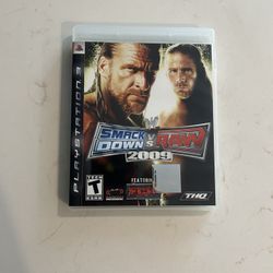 Smack Down Vs Raw 2009 Playstation 3