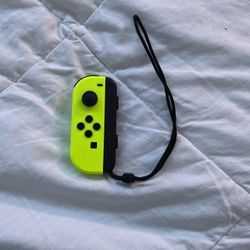 Left Yellow Joy Con (with Bumper attachment)