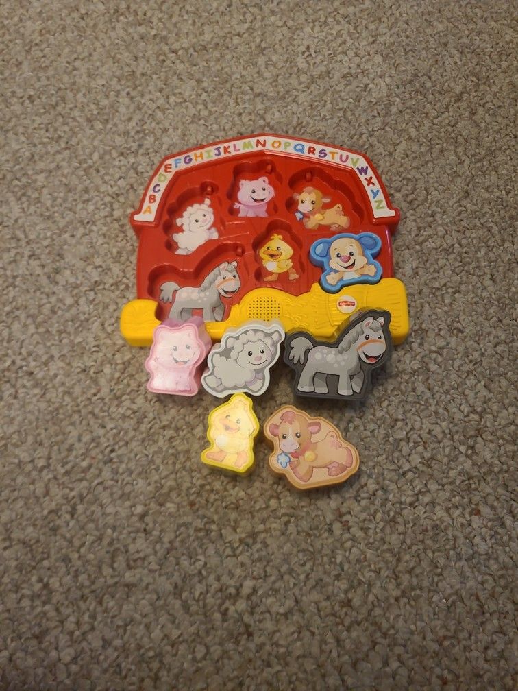 Fisher Price Old Macdonald Talking Puzzle