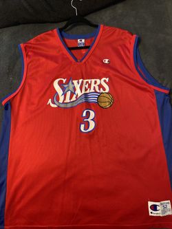 Sixers Allen Iverson Size XXL Jersey 