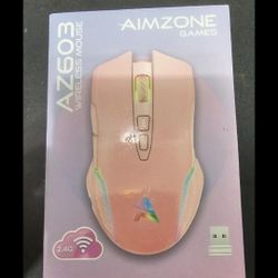 **New** **Nuevo**  Pink Gaming Mouse