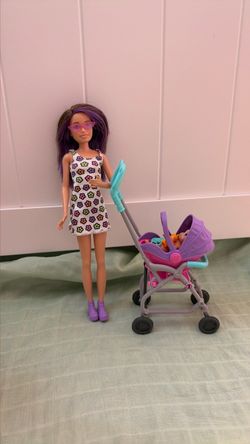 Barbie Skipper Babysitters Doll with Stroller