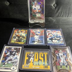 Troy Aikman 2025 Select Football Concourse Purple Disco Prizm Troy Aikman #100  094/699 + More 
