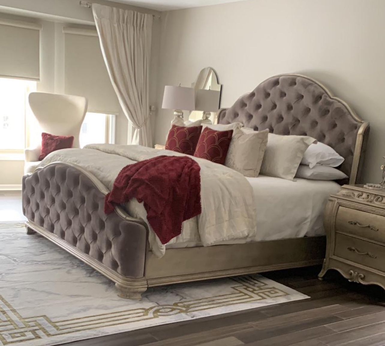 Queen Bedroom Set (Anastasia)