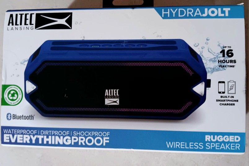 NEW Altec Lansing Hydra Jolt 2.0 Wireless Speaker