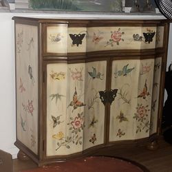 Vintage Butterfly Cabinet
