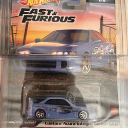 Hot Wheels Fast and Furious Custom Acura Integra GSR