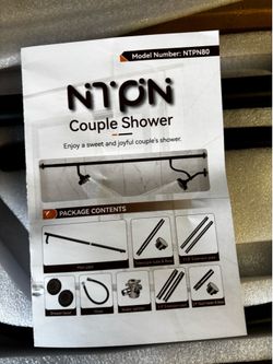 Double shower head