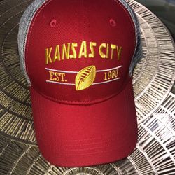 KANSAS CITY CHIEFS BASEBALL STADIUM CAP