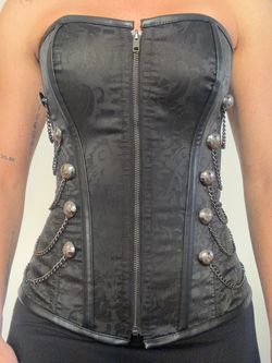 Black Corset – Size S/M – Like New