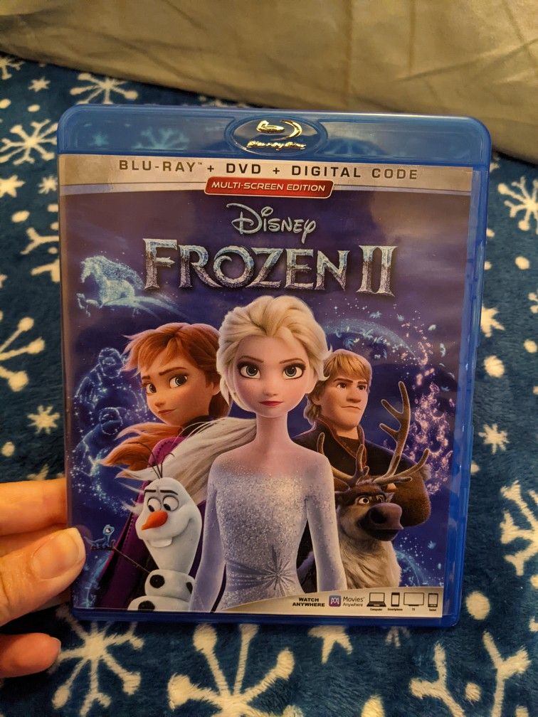 Frozen 2 DVD + Blue-Ray