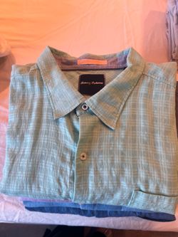 Tommy Bahama four (4) 3XL  Long sleeve linen/cotton shirts