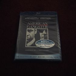 American Gangster Blu Ray DVD (Sealed Brand New)