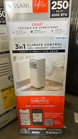 NEW Vissani Smart Portable Air Conditioner 6000 BTU