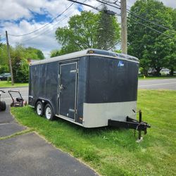 Pace 7x14 Enclosed Trailer 
