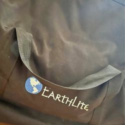 Massage table with carrying bag