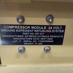 Extreme Outback Compressor 24v DC 