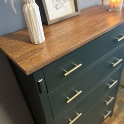 Solid Wood Chest Of Drawers Bedroom Dresser Home Furniture Living Room Decor