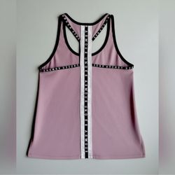 Under Armour UA Knockout HeatGear Tank – Plum/Black/Pink – Size Small Petite