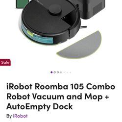iRobot Rooms 105 Combo 