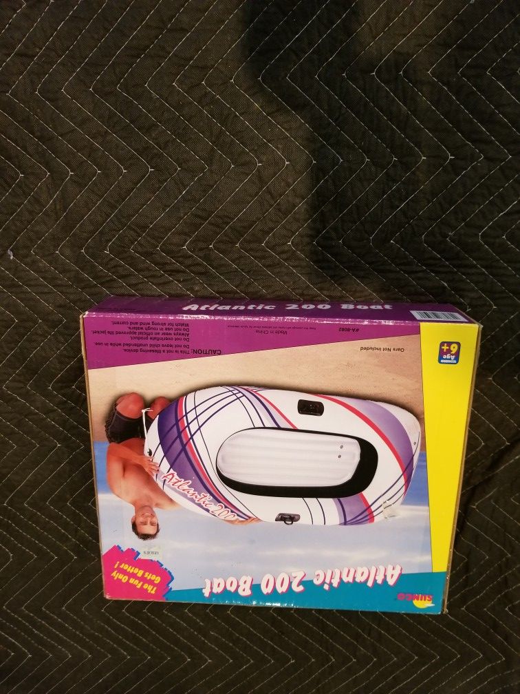 BLOW UP BOAT NEW in ORIGINAL BOX!!!