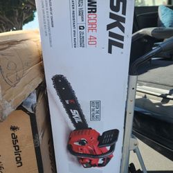 NEW 14" Electric Chainsaw SKIL 40V 2.5Ah WITH Battery & Charger