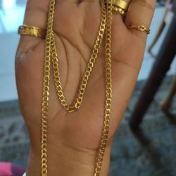 14k Cuban Necklace