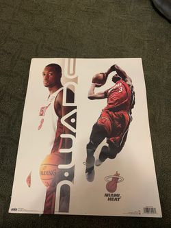 Dwayne Wade poster