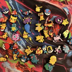 Pokemon Shoe Charms Random 5 Pack $8