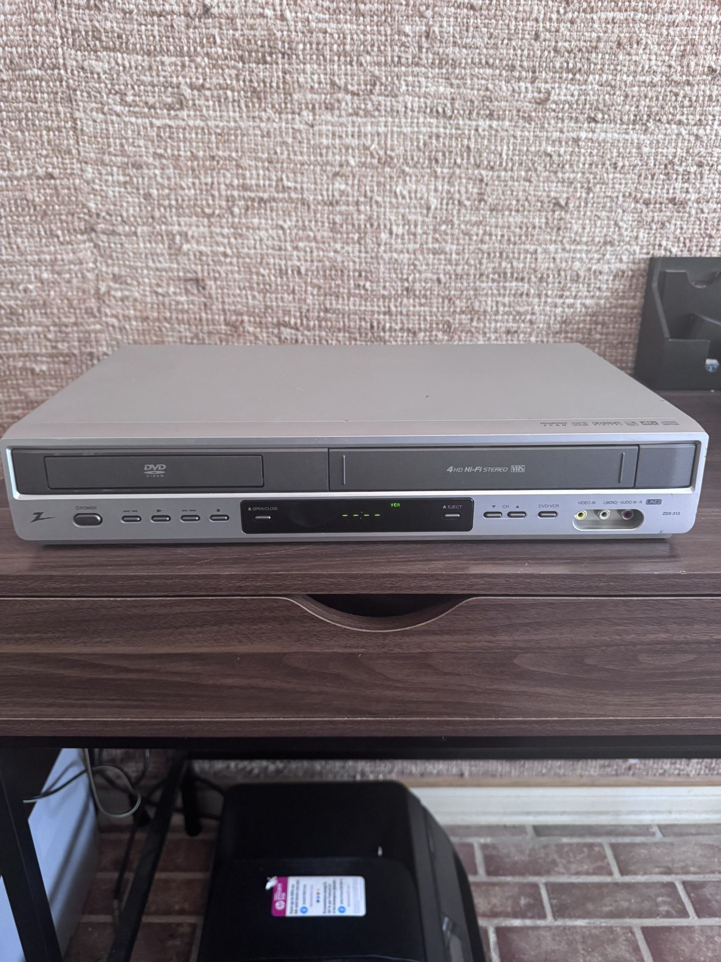 ZENITH ZDX-313 DVD VCR COMBO PLAYER